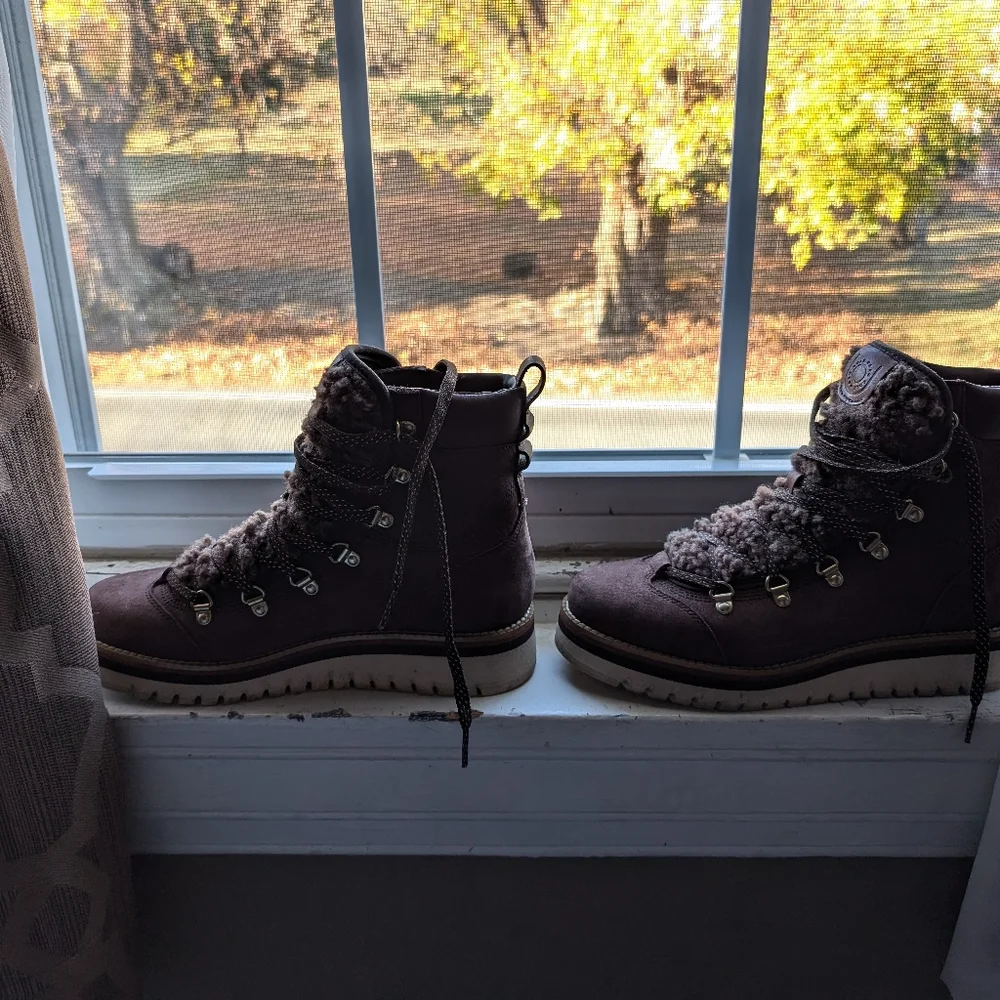 Cole Haan Women Zerogrand Lodge Hiking Boots  - Picture 3 of 5